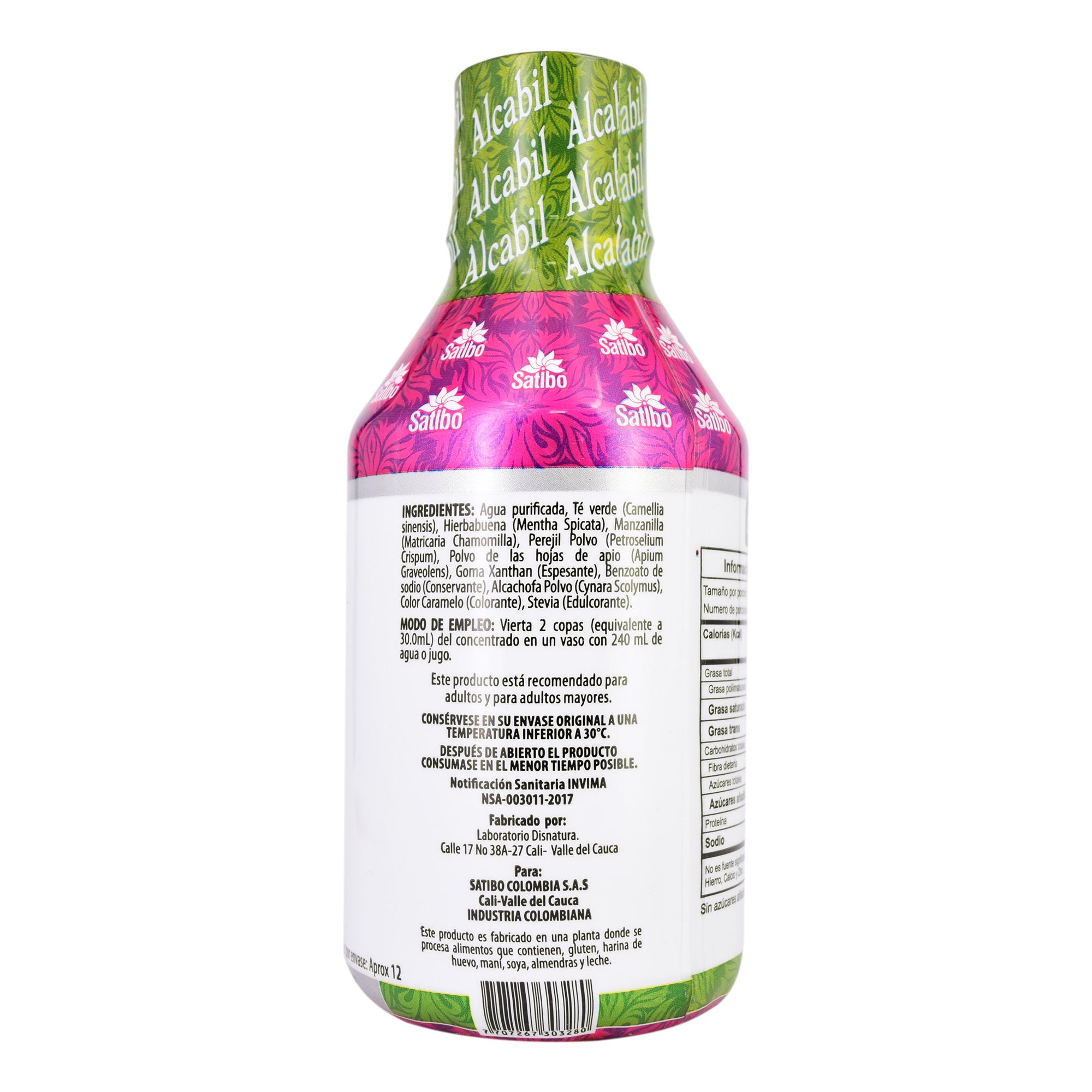 ALCABIL  JBE X 360 ML SATIBO