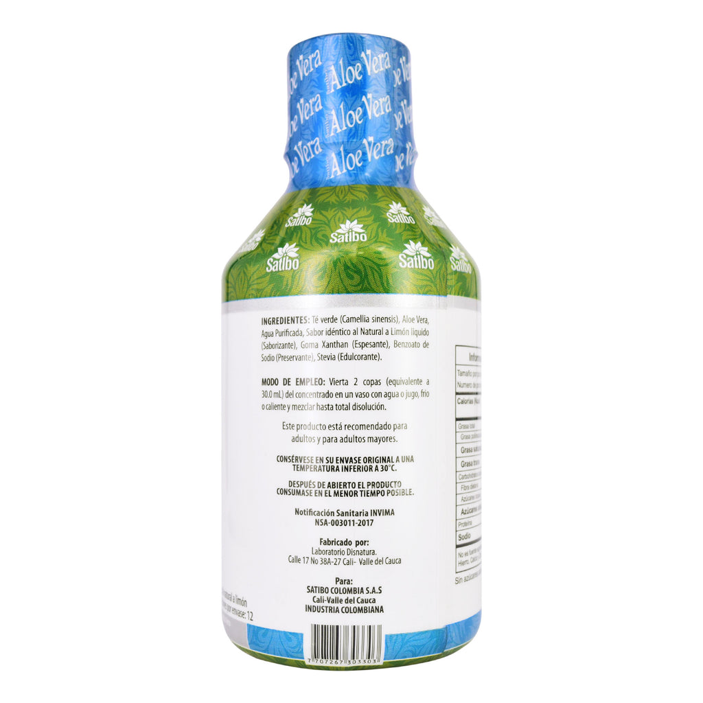 ALOE VERA JBE X 360 ML SATIBO