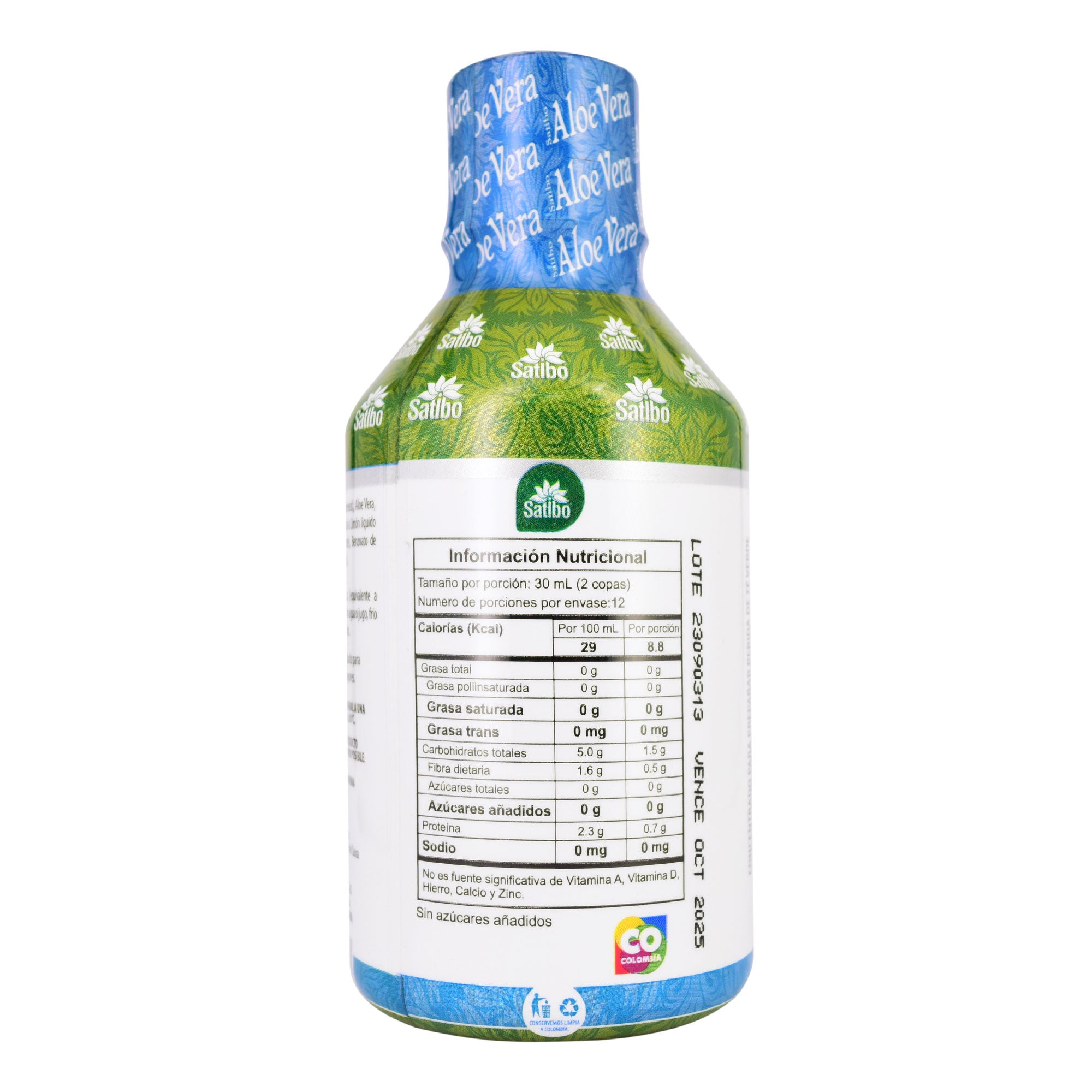 ALOE VERA JBE X 360 ML SATIBO