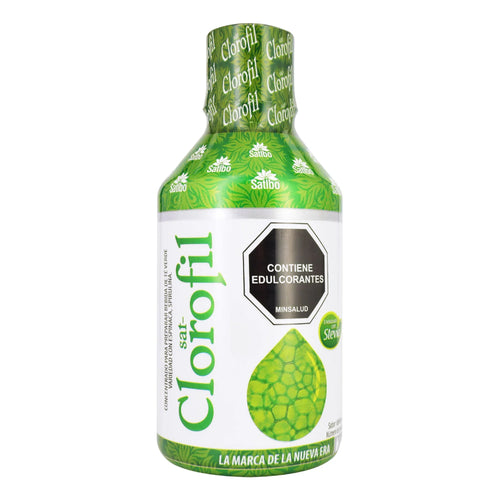 Concentrado de clorofila Satibo para bebidas verdes con edulcorantes y stevia
