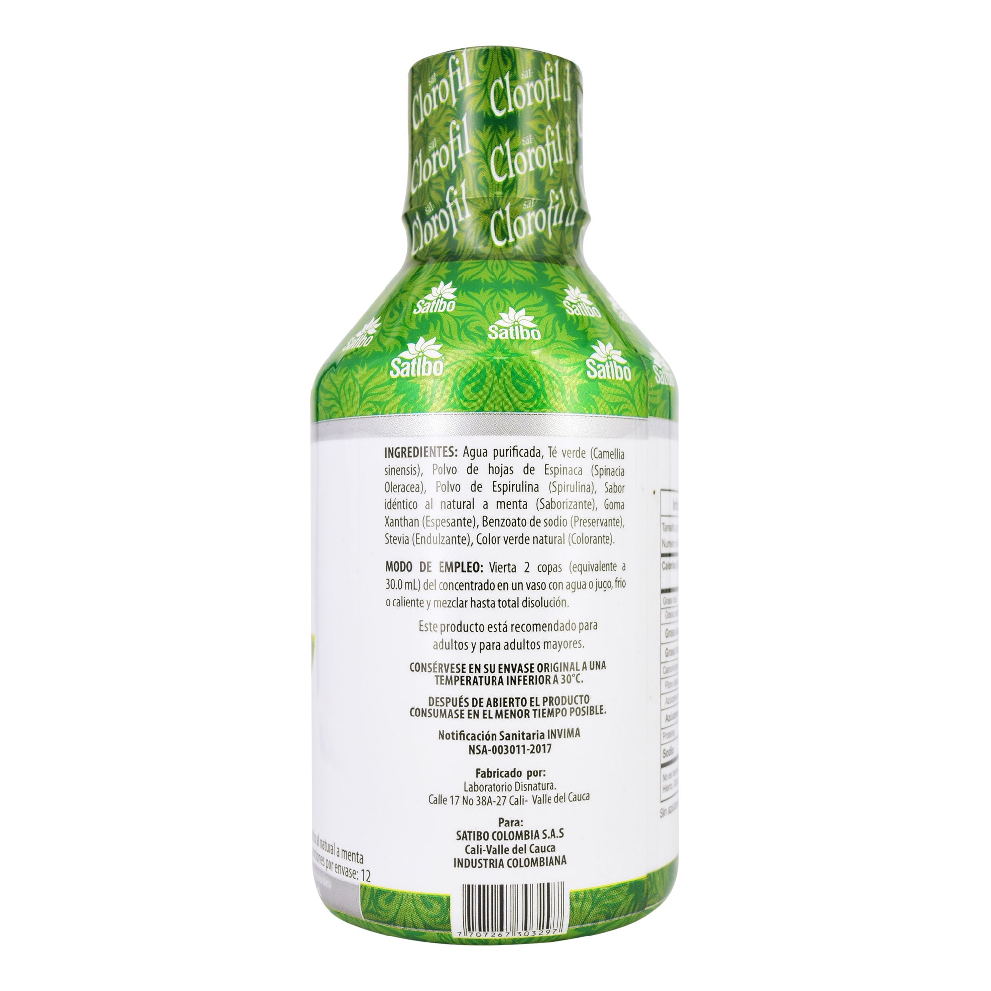 CLOROFILA JBE X 360 ML SATIBO