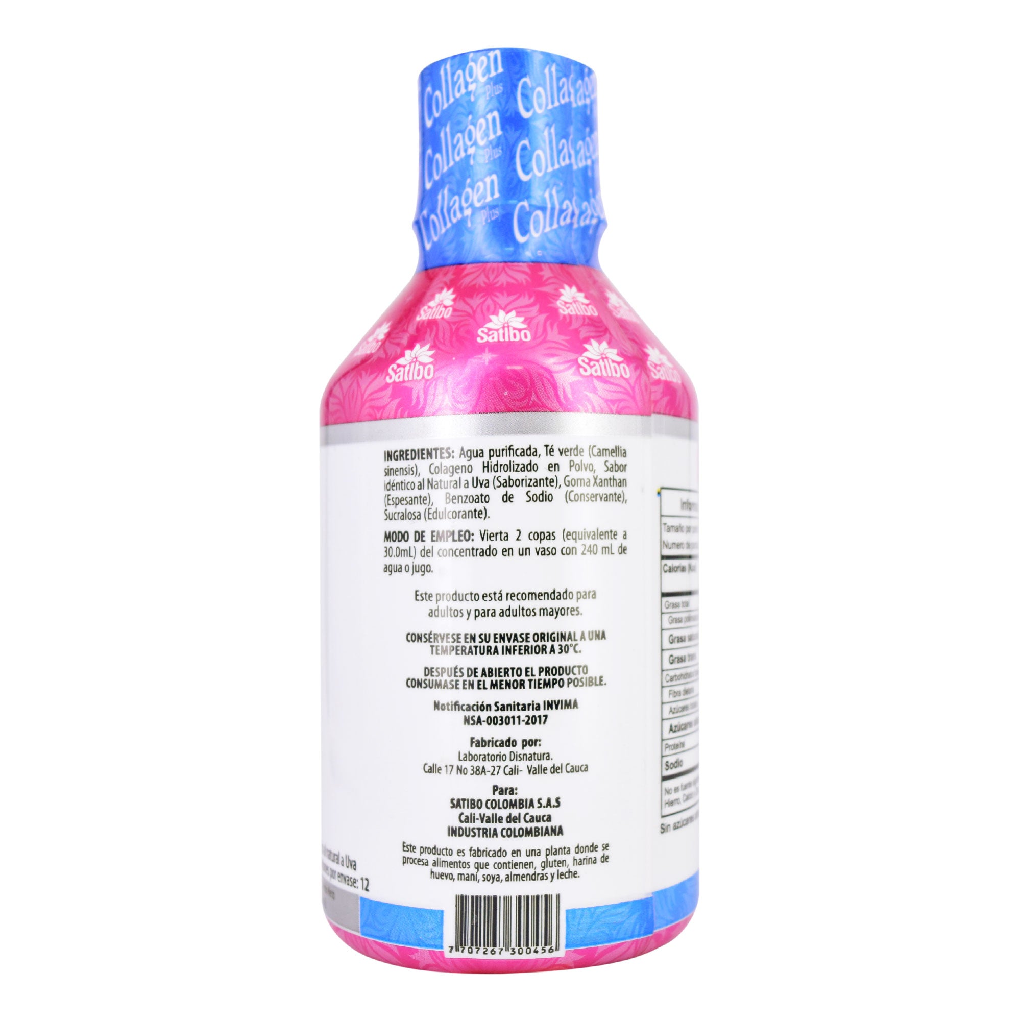 COLLAGEN PLUS JBE X 360 ML SATIBO