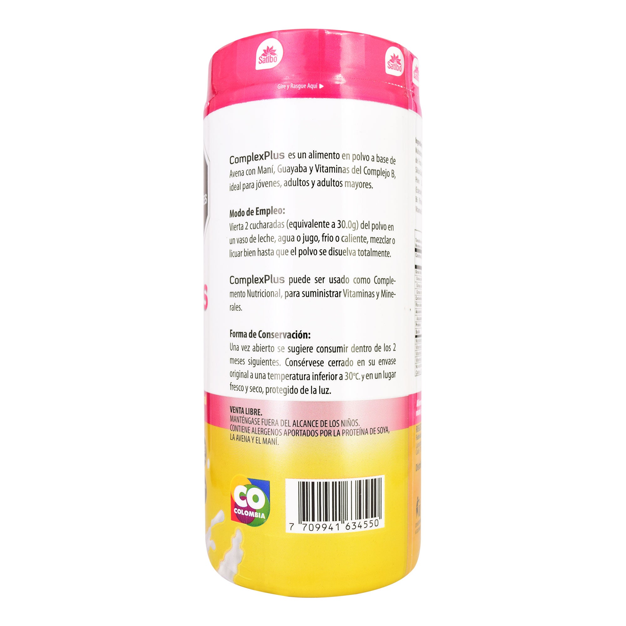MALTEADA COMPLEX PLUS X 700 GR SATIBO