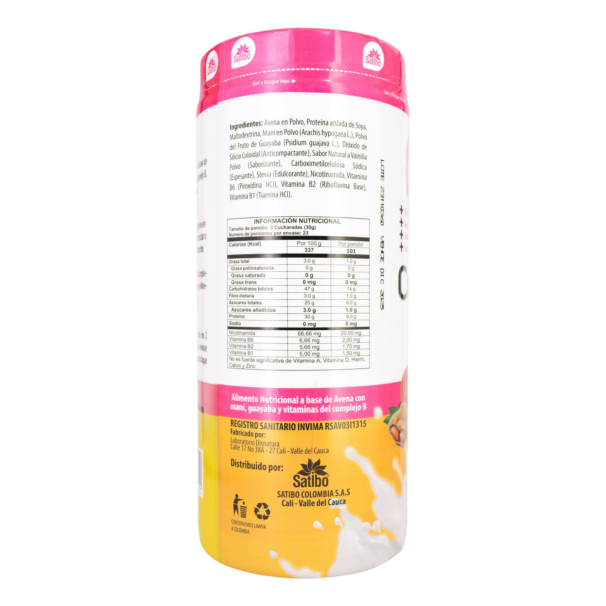 MALTEADA COMPLEX PLUS X 700 GR SATIBO