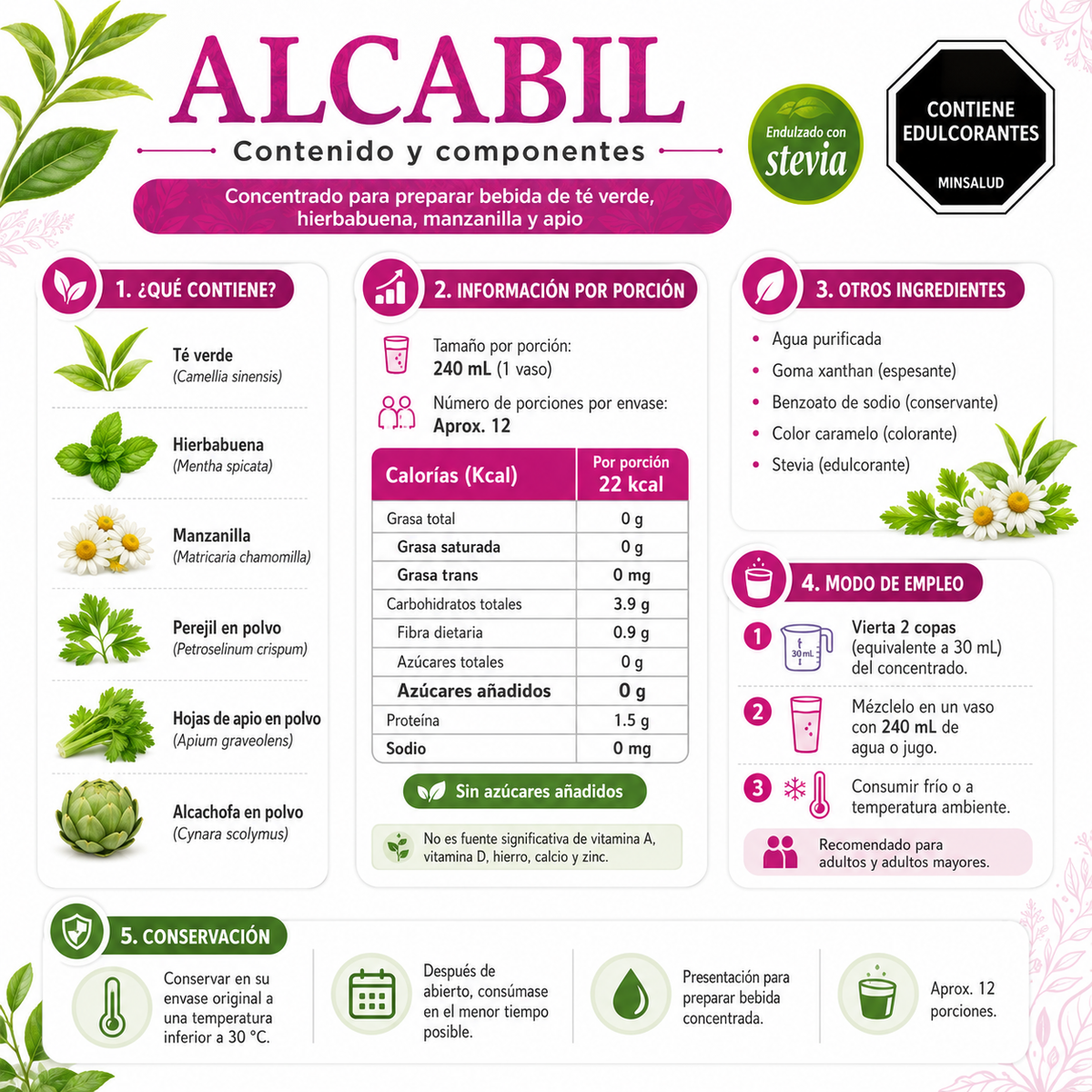 ALCABIL  JBE X 360 ML SATIBO