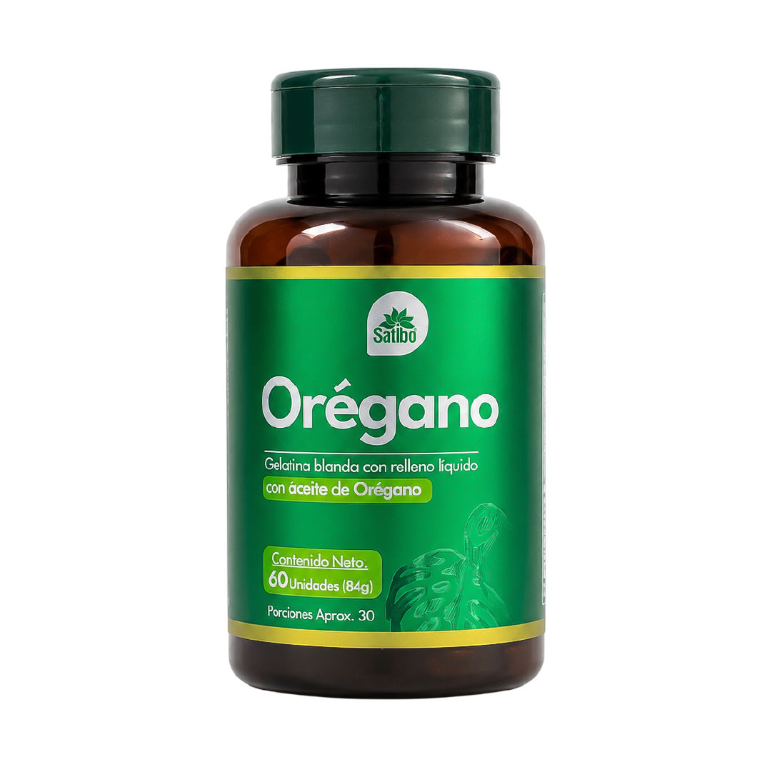 OREGANO  X 60 PERLAS SATIBO