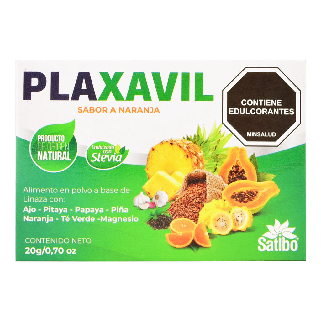 PLAXAVIL SABOR A NARANJA  20GR SATIBO